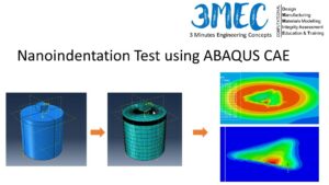 Nanoindentation Test using ABAQUS CAE