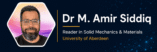 Dr Amir Siddiq